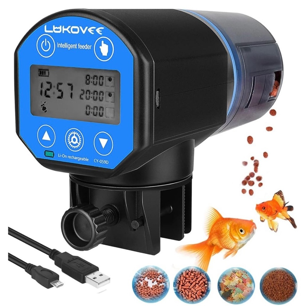 Lukovee Automatic Fish Feeder